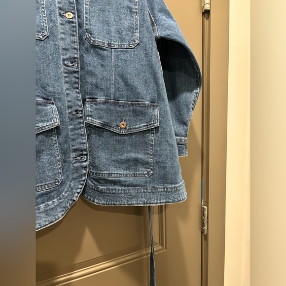 Old Navy Tie-Waist Jean Utility Jacket - Picture 5 of 12